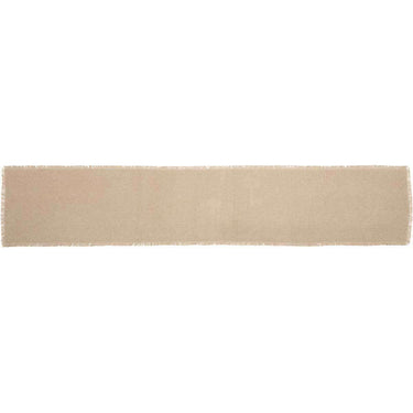 Burlap Vintage Runner Fringed 13x72 VHC Brands - The Fox Decor